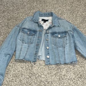 Cropped Jean jacket
